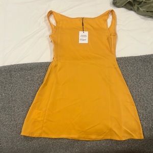 Brand new Miaou dress! Color is mustard, size small - with tags on never wore